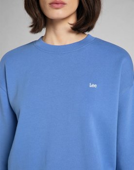 LEE CREW SWS DAMSKA BLUZA KLASYCZNA BLUE YONDER L53LRYSV