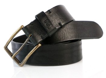 LEE CUT LINE BELT BLACK LB205001