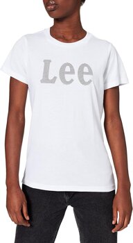 LEE DAMSKA KOSZULKA  LEE TEE WHITE L43DEH12