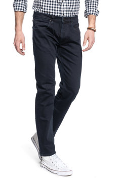 LEE DAREN ZIP FLY MĘSKIE SPODNIE JEANSOWE BLACK BALLAD L707QCBW