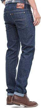 LEE DAREN ZIP FLY MĘSKIE SPODNIE JEANSOWE JEANSY DARK INDIGO 32 L707AA49