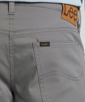 LEE DAREN ZIP FLY MĘSKIE SPODNIE JEANSOWE STEEL GREY L707TY65