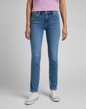 LEE ELLY DAMSKIE SPODNIE JEANSOWE JEANSY WEATHERED MID L305BTKB