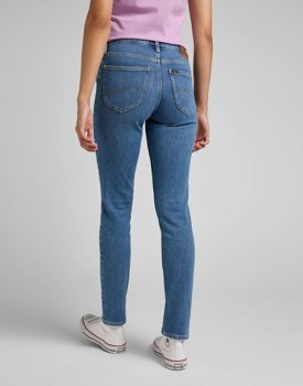 LEE ELLY DAMSKIE SPODNIE JEANSOWE JEANSY WEATHERED MID L305BTKB