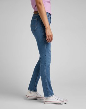 LEE ELLY DAMSKIE SPODNIE JEANSOWE JEANSY WEATHERED MID L305BTKB