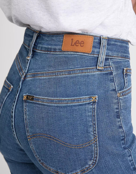 LEE HIGH SKINNY IVY SPODNIE DAMSKIE JEANSOWE CLEAN PLAY L32EKJZH