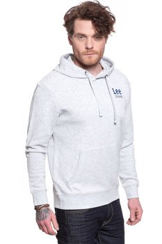 LEE HOODIE SHARP GREY MELE L82LEI03