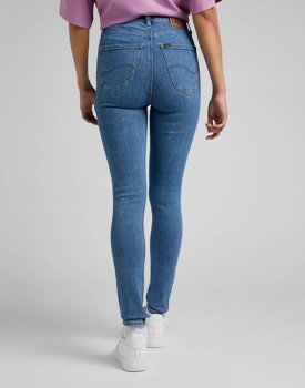 LEE IVY DAMSKIE SPODNIE JEANSOWE LIGHT WASH L32EFAMR