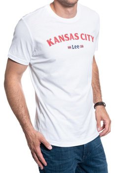 LEE KANSAS TEE BRIGHT WHITE L63AFQLJ