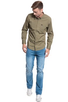 LEE LEE BUTTON DOWN UTILITY GREEN L880JKNG