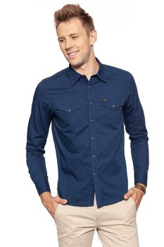 LEE LEE WESTERN SHIRT DEEP INDIGO L644IBPS