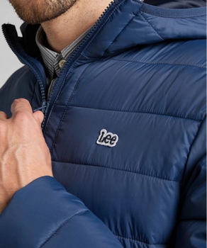 LEE LIGHT PUFFER JKT MĘSKA KURTKA PREJŚCIOWA MARINE L87HSZ54