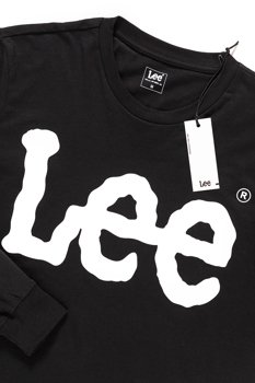 LEE LOGO T LS BLACK L65BAI01