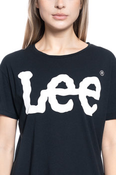 LEE LOGO TEE BLACK L40LEP01