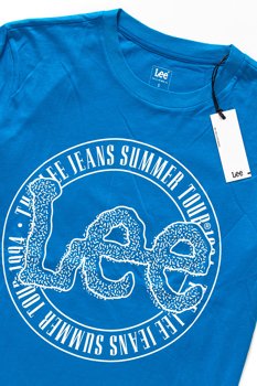 LEE LOGO TEE SS DEEP SEA BLUE L41IAIEG 