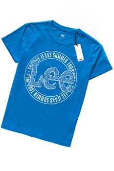 LEE LOGO TEE SS DEEP SEA BLUE L41IAIEG 