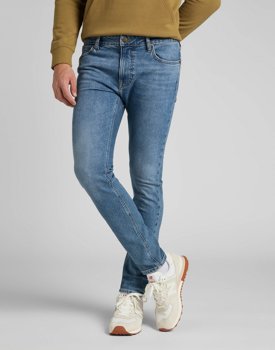 LEE MALONE MĘSKIE SPODNIE JEANSOWE SMOKEY INDIGO L736BKDG