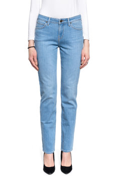 LEE MARION STRAIGHT DAMSKIE SPODNIE JEANSOWE MID LINA L301OPSR