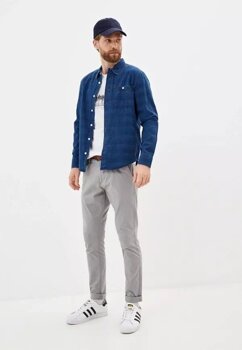 LEE ONE POCKET SHIRT MĘSKA KOSZULA MATERIAŁOWA WASHED BLUE L66NKPLR