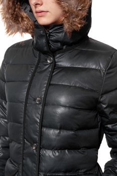 LEE PUFFER JACKET BLACK L56TWS01S