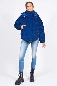 LEE PUFFER JACKET DAMSKA KURTKA PUCHOWA WASHED BLUE L56VMGLR