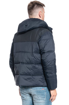 LEE PUFFER JACKET MĘSKA KURTKA ZIMOWA BLACK L86NSZ01