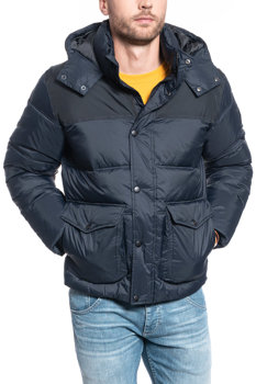 LEE PUFFER JACKET MĘSKA KURTKA ZIMOWA BLACK L86NSZ01