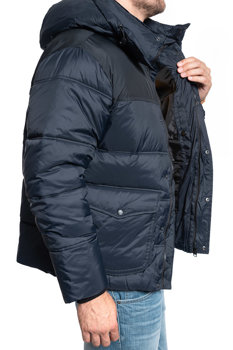 LEE PUFFER JACKET MĘSKA KURTKA ZIMOWA BLACK L86NSZ01