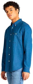 LEE REFINED RIVETED SHIRT MĘSKA KOSZULA WASHED BLUE L67TDZLR