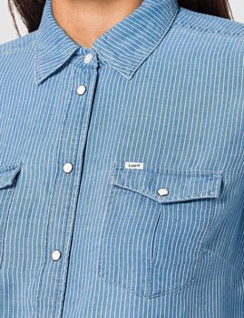 LEE REGULAR WESTERN SHIRT DAMSKA KOSZULA SURF BLUE L45SGIQF