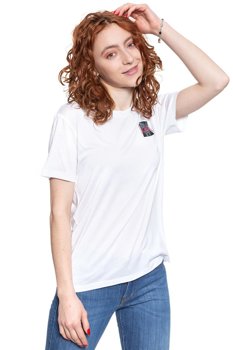 LEE RELAXED FIT TEE DAMSKI T-SHIRT KOSZULKA LOGO BRIGHT WHITE L40CBWLJ