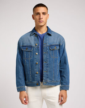 LEE RELAXED RIDER JACKET MĘSKA KURTKA JEANSOWA JEANS HANDSOME 112349059