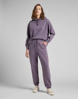 LEE RELAXED SWEATPANTS DAMSKIE SPODNIE DRESOWE WASHED PURPLE L32MTXTZ