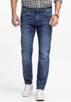 LEE RIDER MĘSKIE SPODNIE JEANSOWE JEANSY DŻINSY WORN FROM RAW L701KNHD