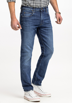 LEE RIDER MĘSKIE SPODNIE JEANSOWE JEANSY DŻINSY WORN FROM RAW L701KNHD