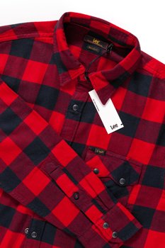 LEE RIDER SHIRT RED RUNNER L856CWDJ