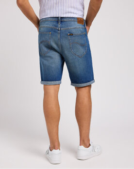 LEE RIDER SHORT MĘSKIE KRÓTKIE SPODENKI JEANSOWE JEANS WARM BREEZE 112349232