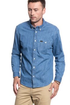 LEE RIVETED SHIRT WASHED BLUE L66IPLLR