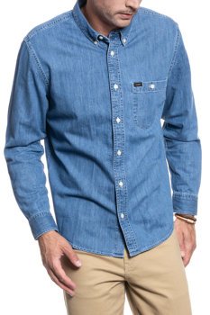 LEE RIVETED SHIRT WASHED BLUE L66IPLLR