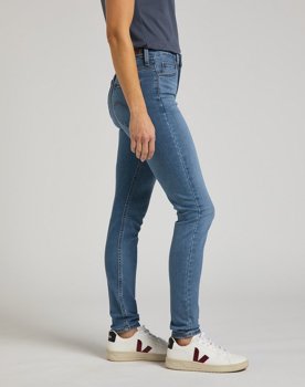 LEE SCARLETT HIGH DAMSKIE SPODNIE JEANSOWE LIGHT WORN L626CGBL