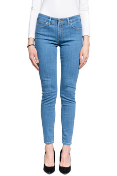 LEE SCARLETT SKINNY DAMSKIE SPODNIE JEANSOWE BRIGHT BLUE L526MANT