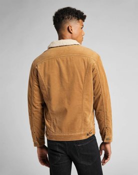 LEE SHERPA JACKET TOBACCO BROWN L87AQE78