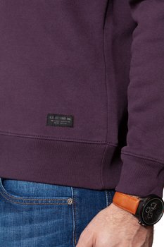 LEE SLEEVE POCKET CREW S DEEP PLUM L80BJRDSA