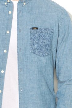 LEE SLIM BUTTON DOWN MĘSKA KOSZULA W PASKI BLUEPRINT L66XWALH