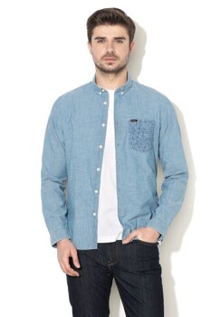 LEE SLIM BUTTON DOWN MĘSKA KOSZULA W PASKI BLUEPRINT L66XWALH