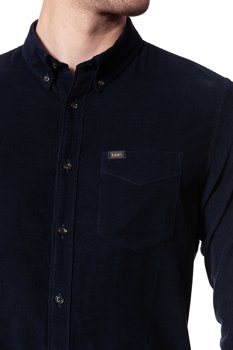 LEE SLIM BUTTON DOWN MIDNIGHT BLUE L66VMRDB