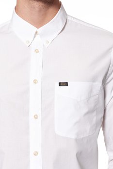 LEE SLIM BUTTON DOWN WHITE L66VOA12