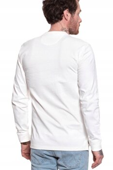 LEE SMALL LEGENDARY TEE MĘSKA KOSZULKA LONGSLEEVE OFF WHITE L61JSWMK