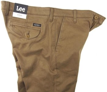 LEE SPODNIE MĘSKIE CHINO BUTTER BRONZE L768JR31      $    