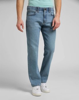 LEE STRAIGHT FIT XM MĘSKIE SPODNIE JEANSOWE FIELD BLUE L71WVTAG